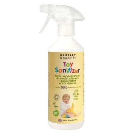 BENTLEY ORGANIC Dziecięcy Spray Dezynfekujący do Mycia Zabawek 500ml